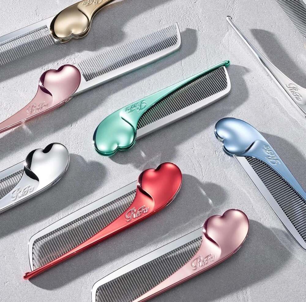 ReFa HEART COMB Aira Rose Gold